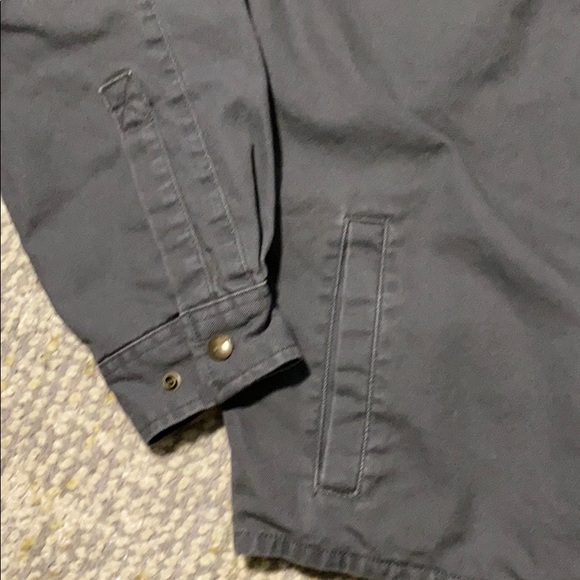 Carhartt Flannel Lined Logo Shacket - Picture 6 of 6